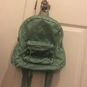Sea green Festival backpack